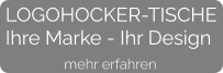 BVMW Logohocker steht vor einem Büro