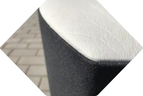 Teillederbezug eines Logohocker Elementes